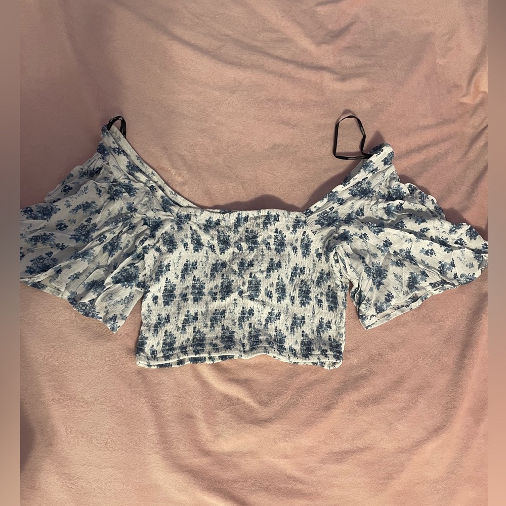Forever 21 Woven Floral Top